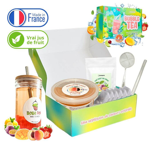 Coffret bubble tea pour 15 boissons