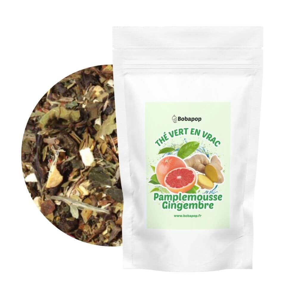 Thé vert Amincissant Pamplemousse Gingembre - intérieur