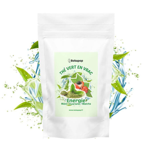 Thé vert énergie matcha guarana maté