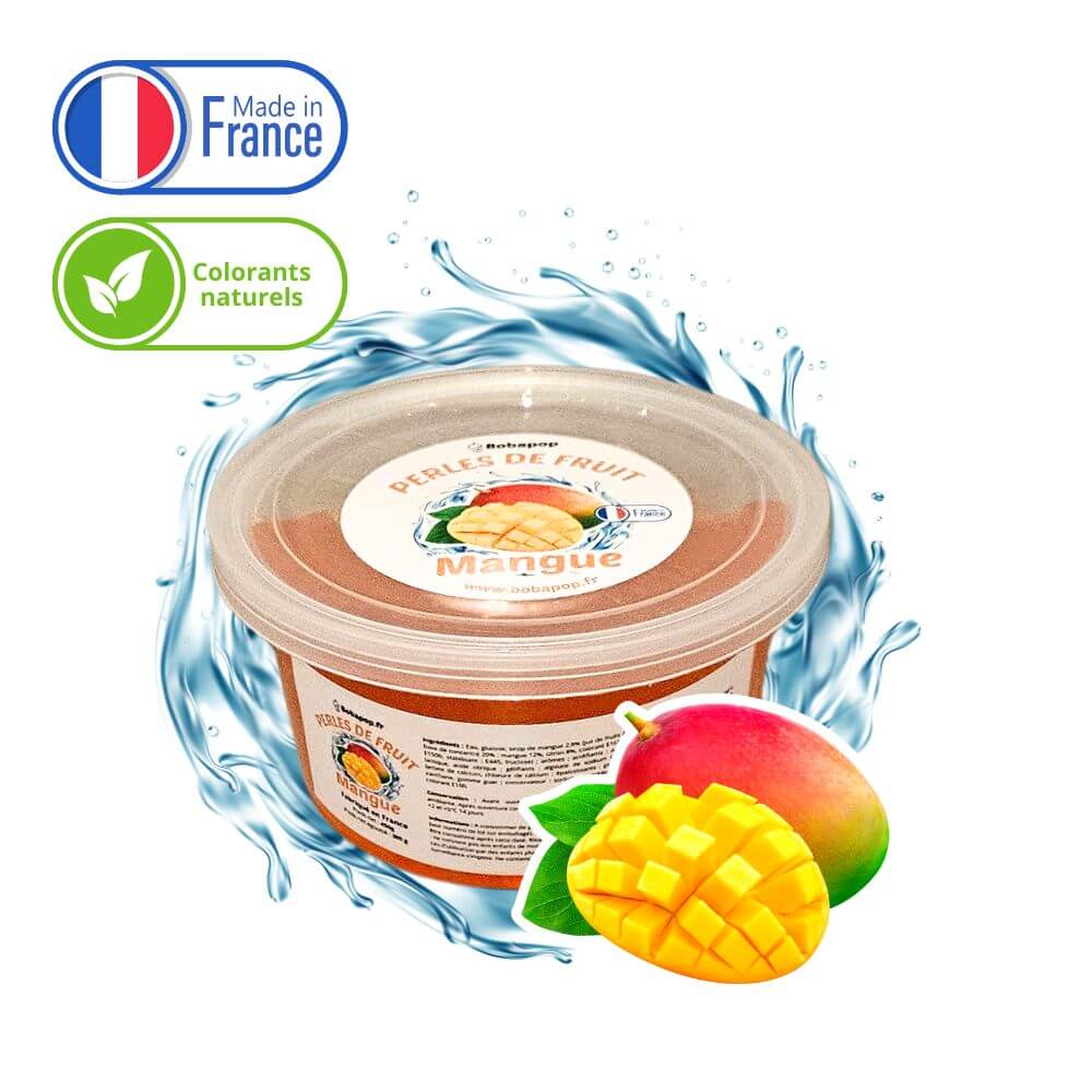 perles de fruit saveur mangue en 450g
