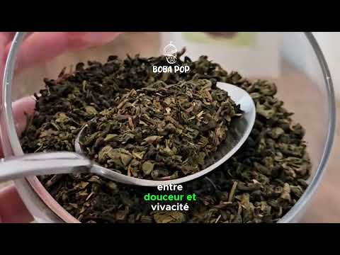 Thé vert en vrac menthe de marrakech - bobapop.fr