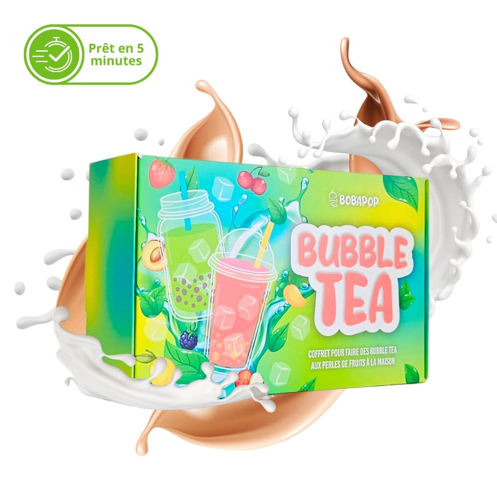 Image produit kit bubble tea milktea packaging thé au lait