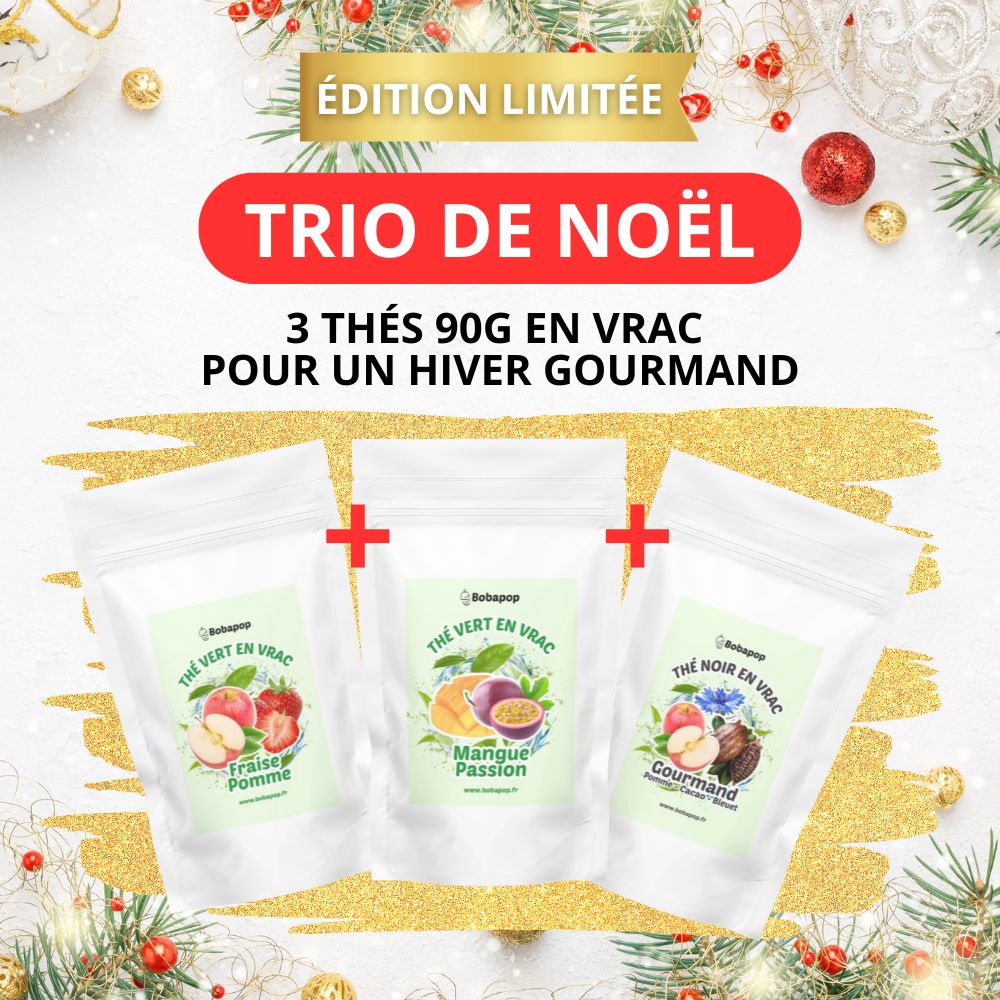 Coffret TRIO DE NOËL (3x 90g thés)