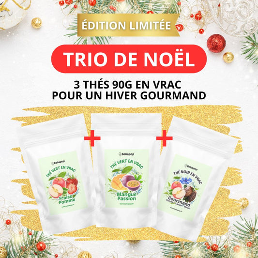 Coffret TRIO DE NOËL (3x 90g thés)