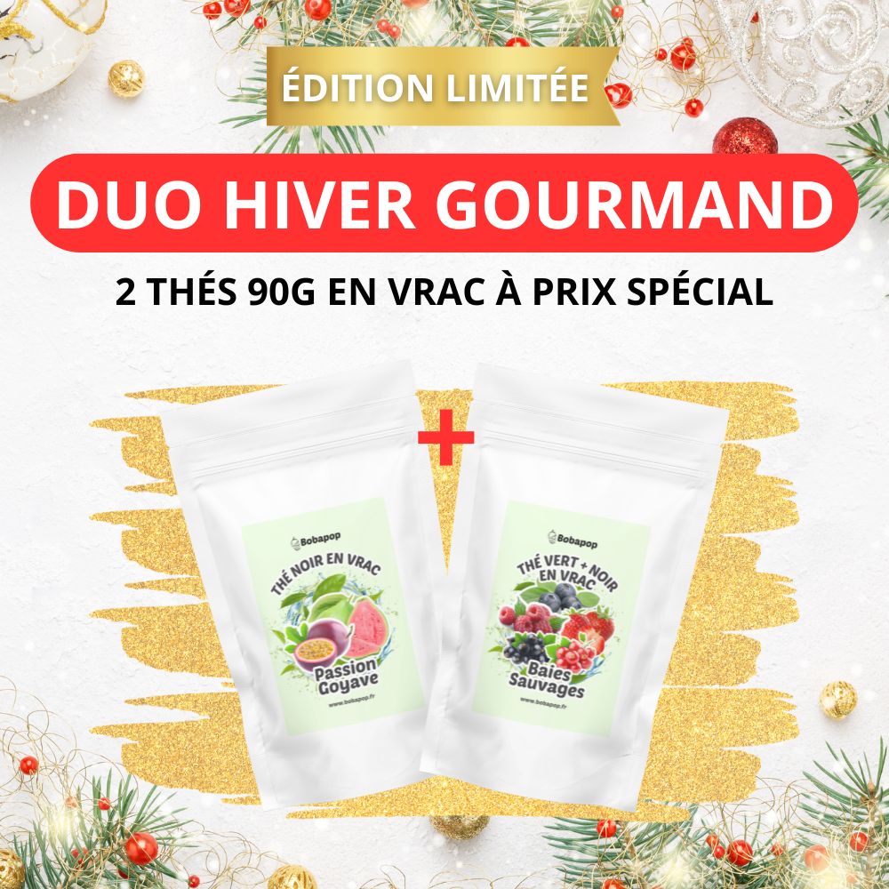 Coffret DUO HIVER GOURMAND (2x 90g thés)