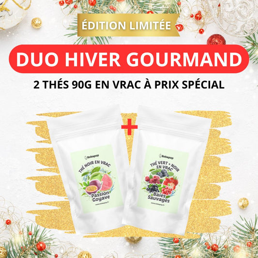 Coffret DUO HIVER GOURMAND (2x 90g thés)