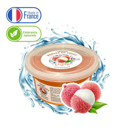 Perles de fruit litchi en 450g